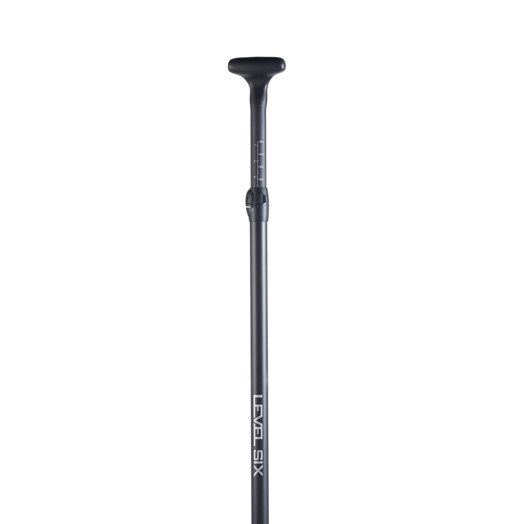 3-Piece Carbon Paddle With Fibreglass Teardrop Blade