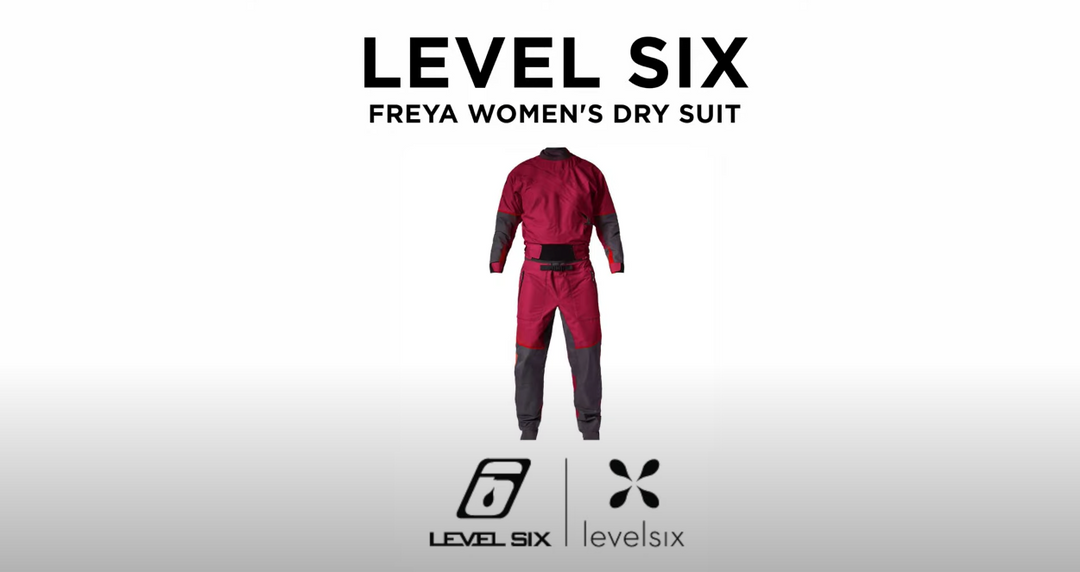 A closer look at our new Freya Drysuit! Stay safe, dry, and comfortable!