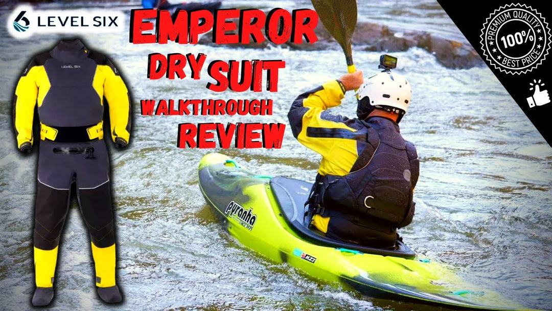 Check out the Level Six Emperor Dry Suit "Walkthrough Review" by Wade Harrison!