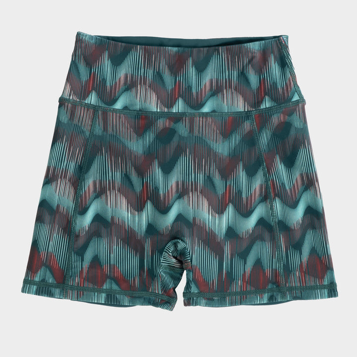 Cala Reversible Swim Shorts - Deep Teal - Front