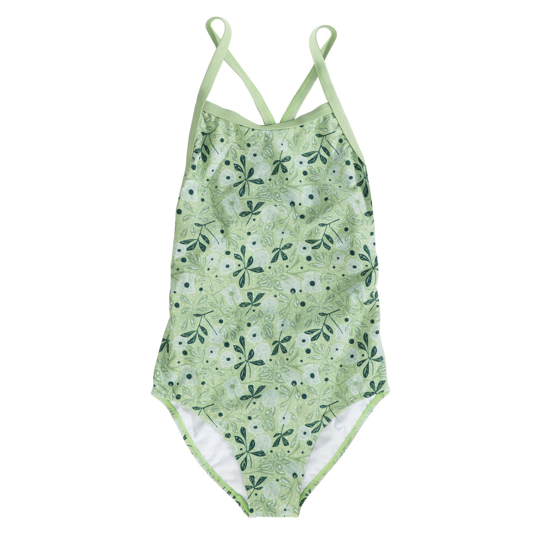 Taylor One Piece Swimsuit - Deep Teal - Front