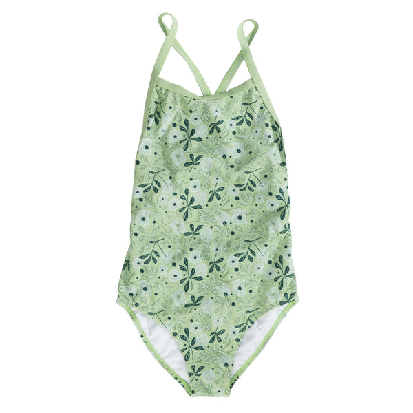Taylor One Piece Swimsuit - Deep Teal - Front