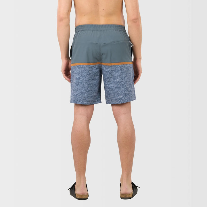 Back - Inlet Boardshorts - Stormy Weather