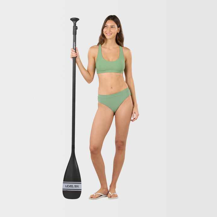 Sunflare Reversible Bikini Bottom - Shale Green - Merchandised