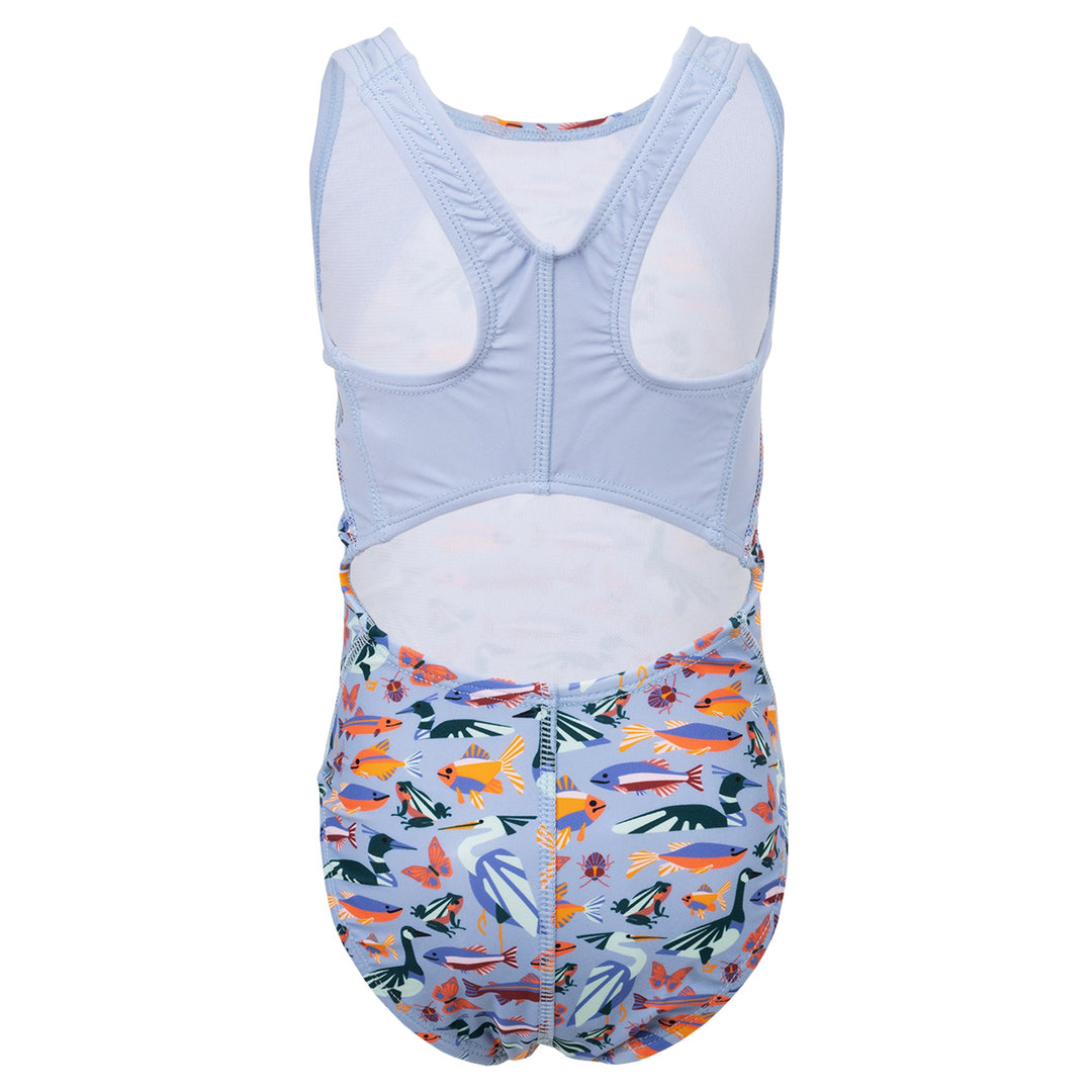 Penny One Piece Swimsuit - River Friends - Back