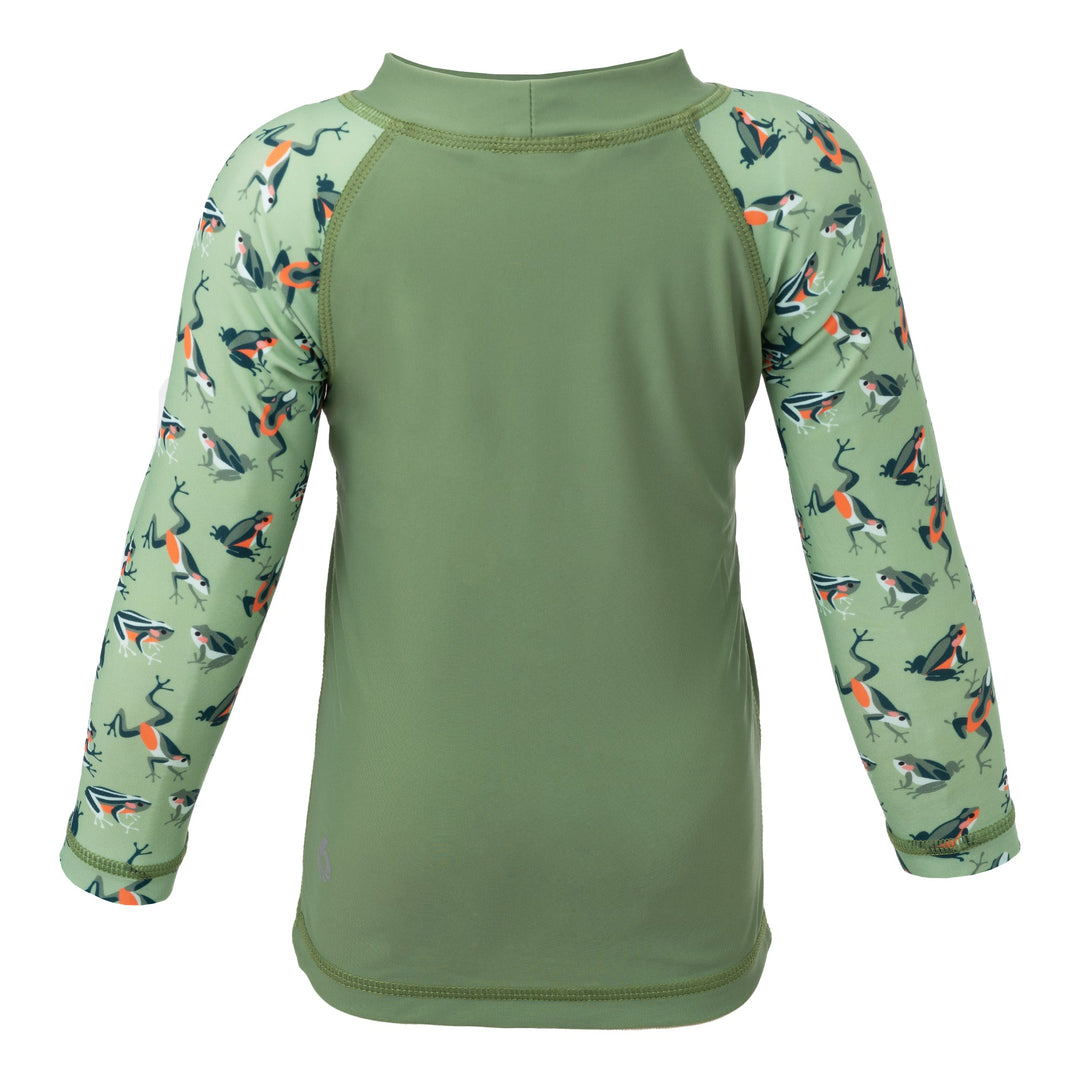 Snapper Long Sleeve Sun Shirt - Shale Green - Back