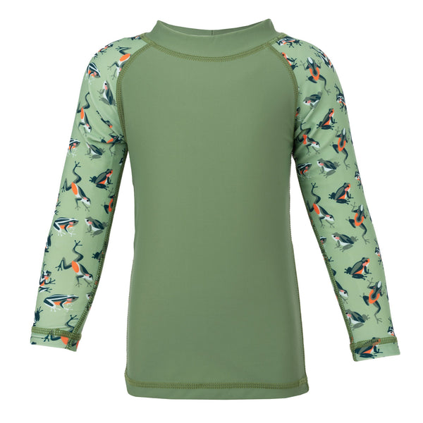 Snapper Long Sleeve Sun Shirt - Shale Green - Front