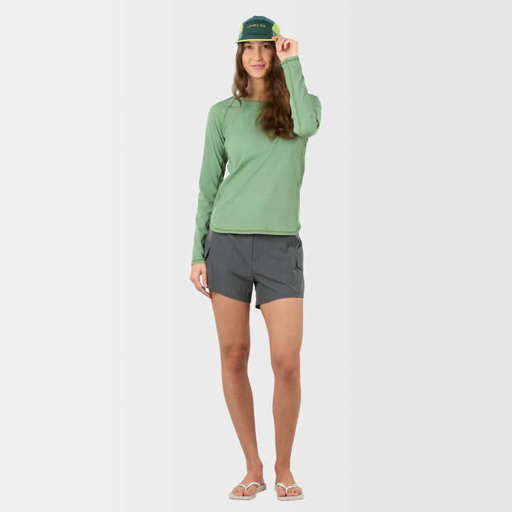 Athena Long Sleeve Sun Shirt - Shale Green