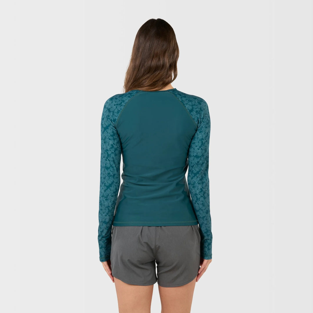 Venus Long Sleeve Rashguard - Mint Flow