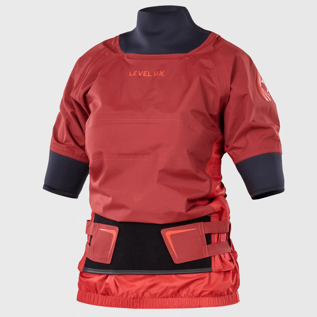 Solstice Women's Semi-Dry Top Exhaust Lite - Fired Brick - Front