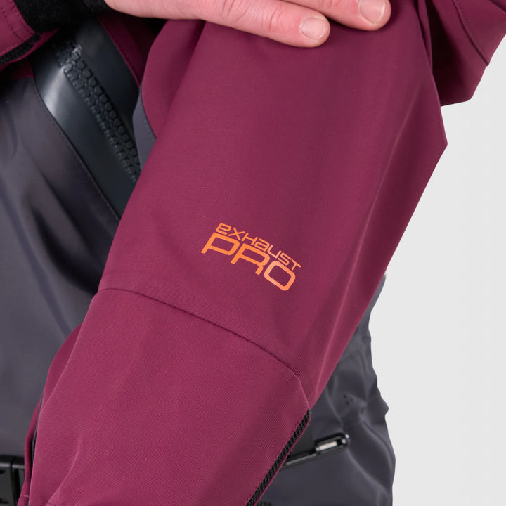 Cronos Dry Suit Exhaust Pro — Mahogany (7)#color_mahogany