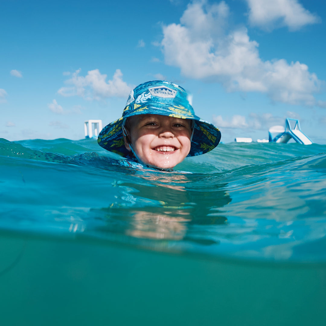 2024 Seashell Kid's Sun Hat Fish