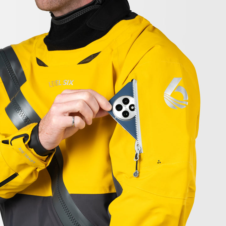 Loki Dry Suit Exhaust Pro — Goldenrod (12)#color_goldenrod
