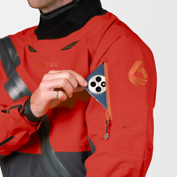 Loki Dry Suit Exhaust Pro — Ketchup (12)#color_ketchup