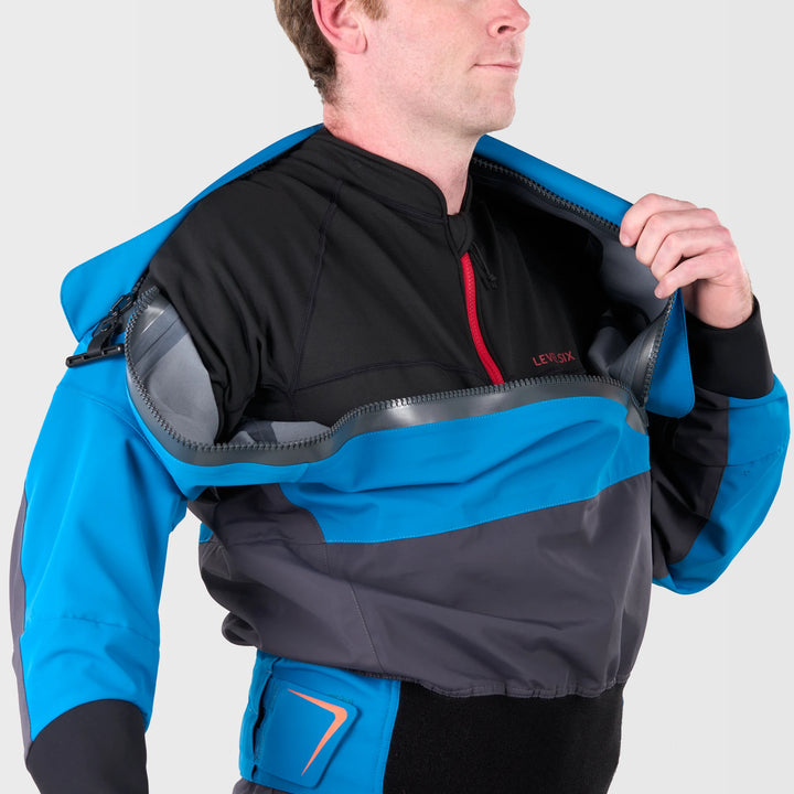 Odin Mens Dry Suit Exhaust Pro — Seaport (14)#color_seaport