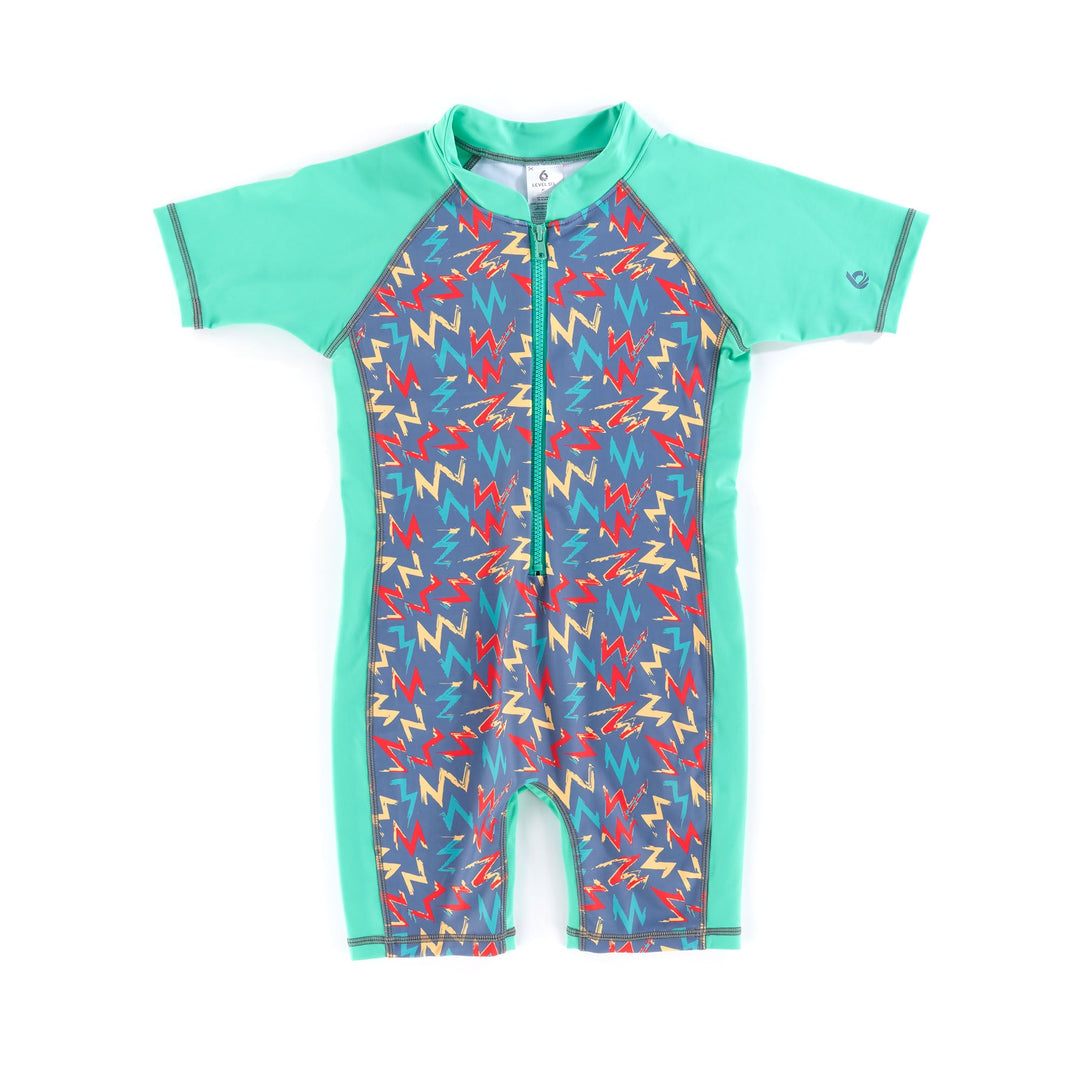 Apollo - Kid's Sunsuit Zig Zag