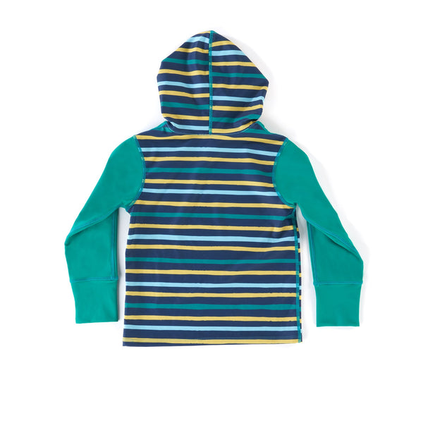 Spark - Boy's Sun Protection Hoody — Forest (2)