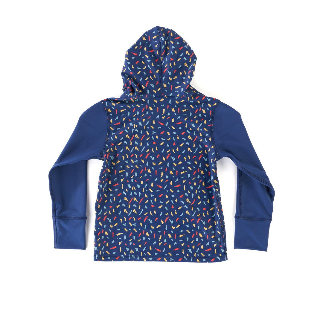 Ariel - Kid's Sun Protection Hoody Ink