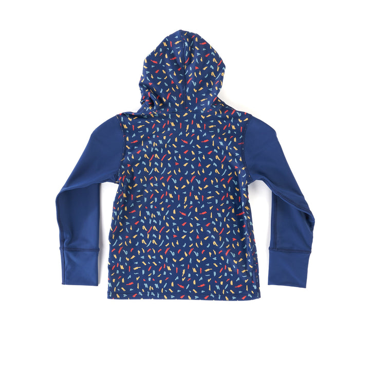 Ariel - Kid's Sun Protection Hoody Ink