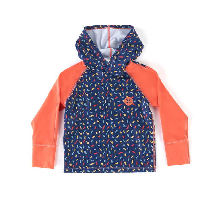 Ariel - Kid's Sun Protection Hoody Watermelon
