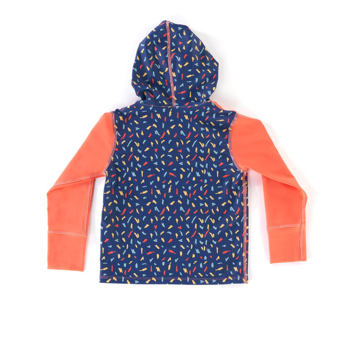 Ariel - Kid's Sun Protection Hoody Watermelon