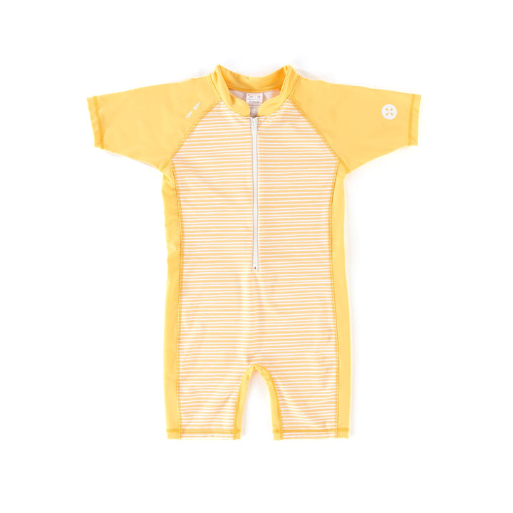 2022 Aurora - Kid's Sun Suit Creme Stripe
