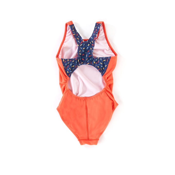 2023 Penny - Girl's Thick Strap One Piece Swimsuit