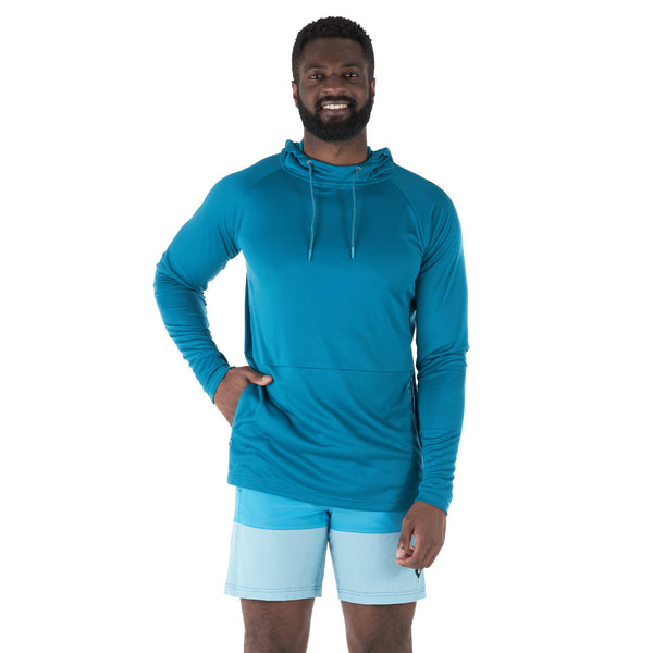 Vapour Lightweight Hoody — Peacock