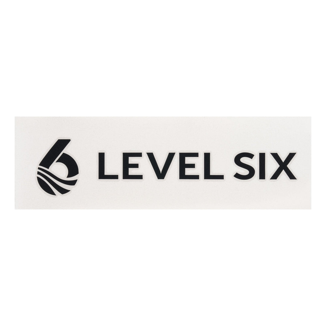 Level 6 Sticker Level Six Logo Transfer Logo