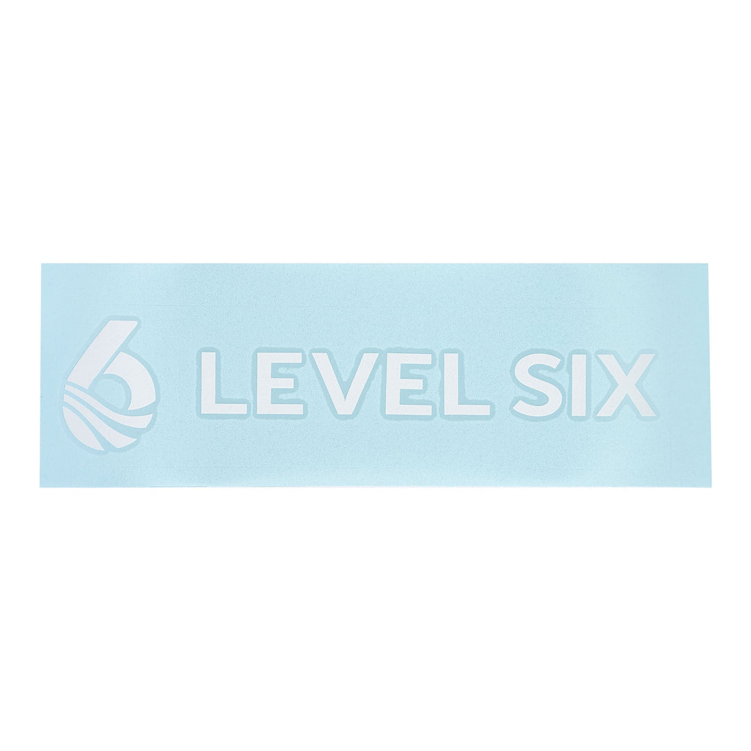 Level 6 Sticker Level Six Logo Transfer Logo