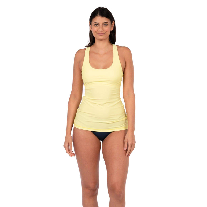 Clearwater Tankini Sun Protection XS / Sunny Lime Level Six