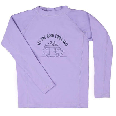Girl's Stella Long Sleeve Sunguard (Child) Kid's Casual PAISLEY PURPLE / 1T Outlet