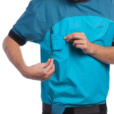 Huron Short Sleeve Jacket Paddling Tops Level Six