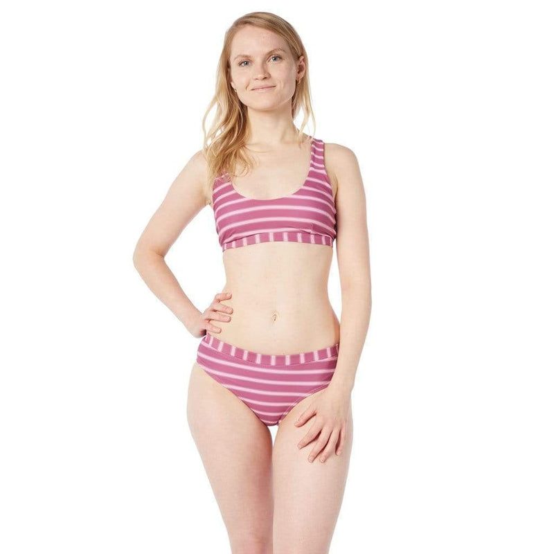 Sunflare Bikini Bottom Lycra BLOCK STRIPES LIGHT PINK / XS Outlet